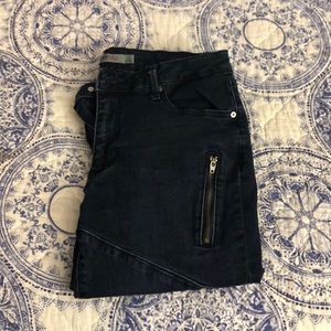 Just Fab moto skinny jeans